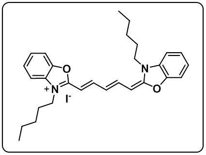 53213-92-6,3,3-二-n-戊基惡唑二羰花青碘化物是深藍色固體熒光染料