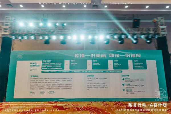 计划暖冬行动·A客计划2021研美吉颁奖盛典圆满落幕
