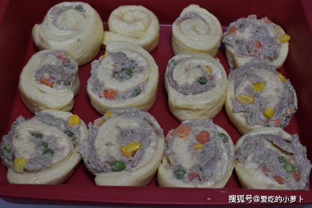 温度|这面包柔软味美,荤素搭配,营养全面,早餐吃它精神饱满,够能量