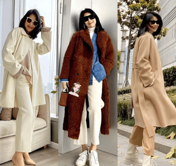大衣 50+的成熟女性更要会穿，这3个搭配上的小技巧，好用还好看