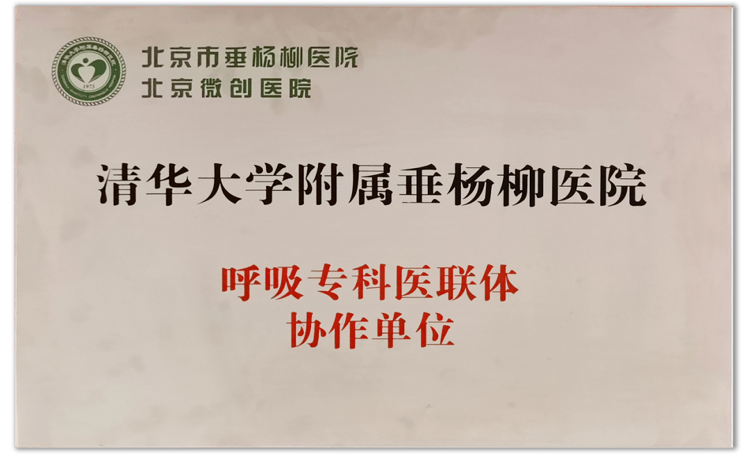 在"清华大学附属垂杨柳医院呼吸专科医联体"的启动仪式上,北京东方