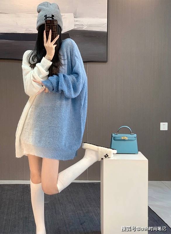 模板 秋冬得穿丝袜和长靴才能显腿长?其实一条裤子就可以成为王炸