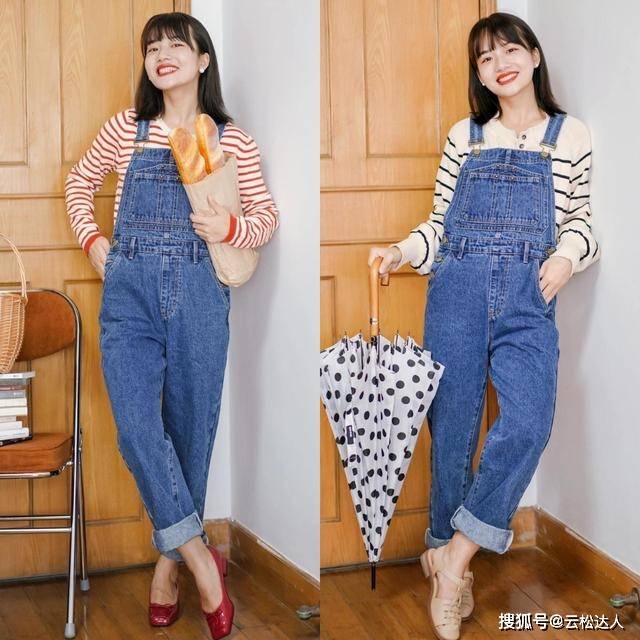 套路 她的身高只有155，却不按套路出牌，长裙、长裤都敢穿，值得借鉴