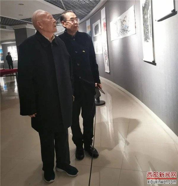 陕西省|社会各界知名人士观“传承长安画派.李荣绘画精品展”有感