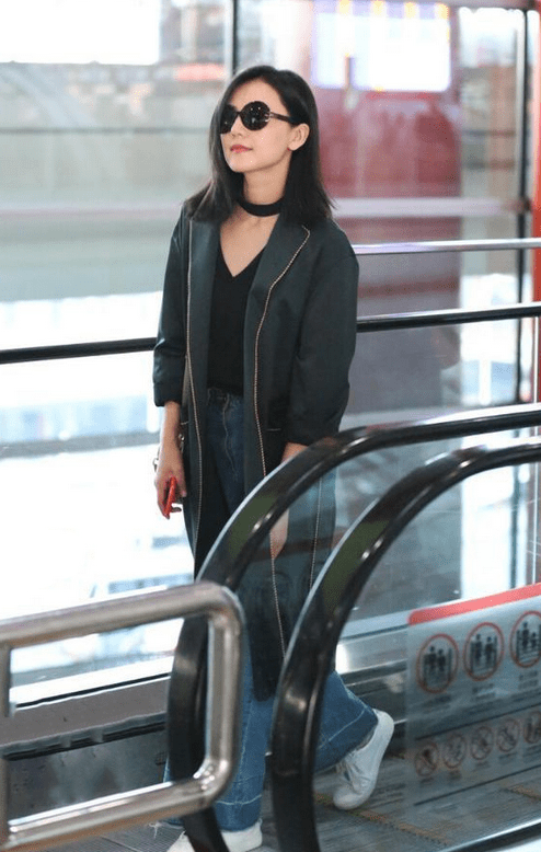 设计 高圆圆颜值高就是任性,穿缎面睡袍出街不仅不俗,意外慵懒又高级