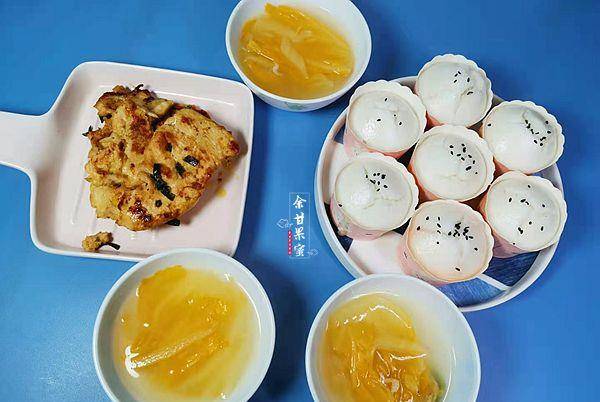 虾皮|三人早餐巧搭配，糕点蒸一蒸上桌，香甜味美大人小孩子都喜欢