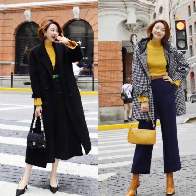 整体 时尚篇:轻熟变成了成熟小姐姐,用高领衫显瘦又保暖,穿出奢华感