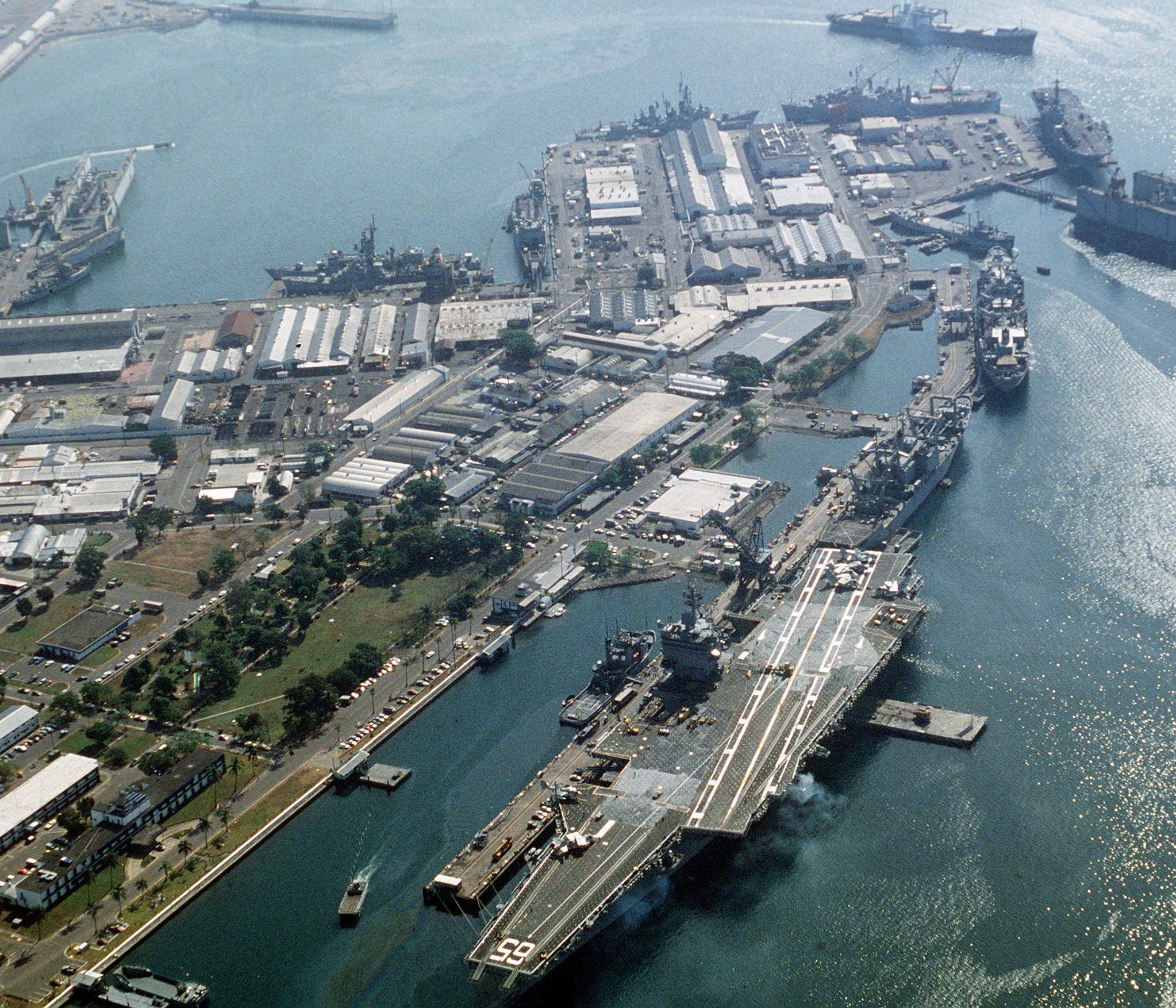 美国海军的本土和海外设施,军港都分布在哪些地方?_海军航空基地