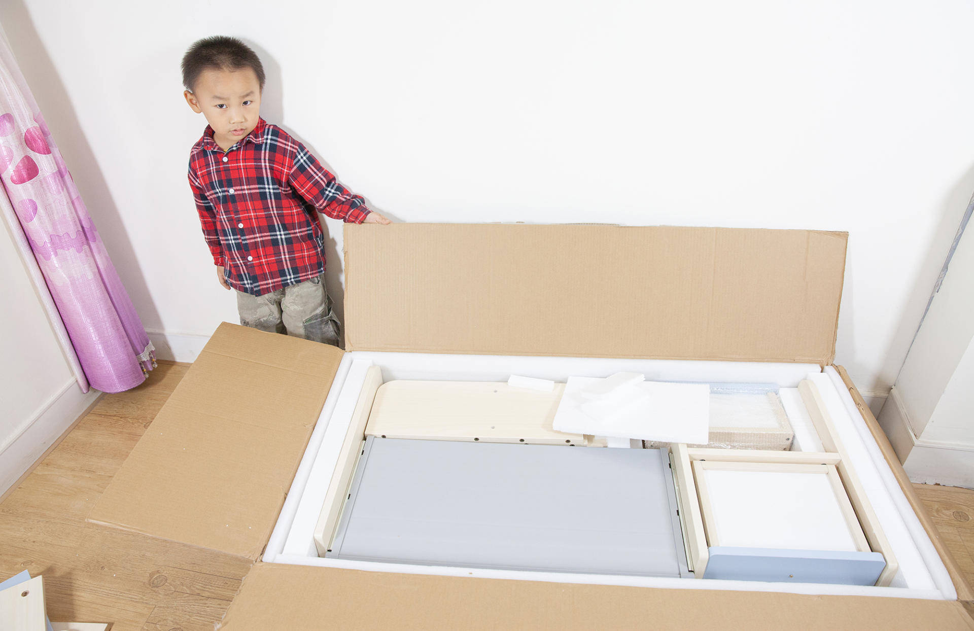 双11儿童桌选购指南-附科贝森儿童学习桌套装使用体验