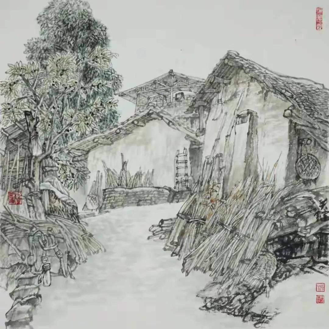 小样|巴山渝水情丨重庆丨谢关键作品欣赏