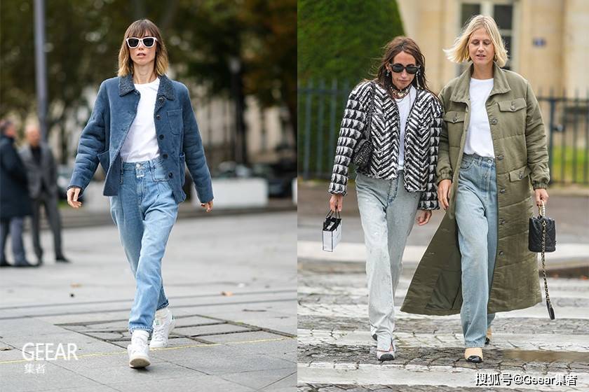 丹宁2021年秋冬时装周，牛仔裤穿搭特辑！