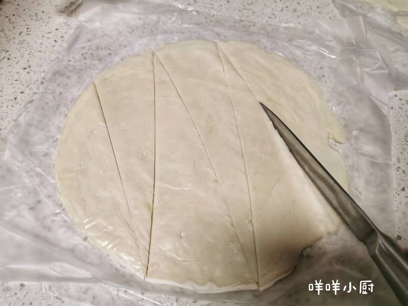 面的|无需揉面的迷你可颂,酥脆鲜香,看过的都会做了,喜欢的看过来