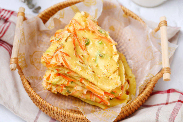 葱花|不揉面不发酵，十分钟搞定早餐饼，香气扑鼻柔软无比，孩子爱吃！