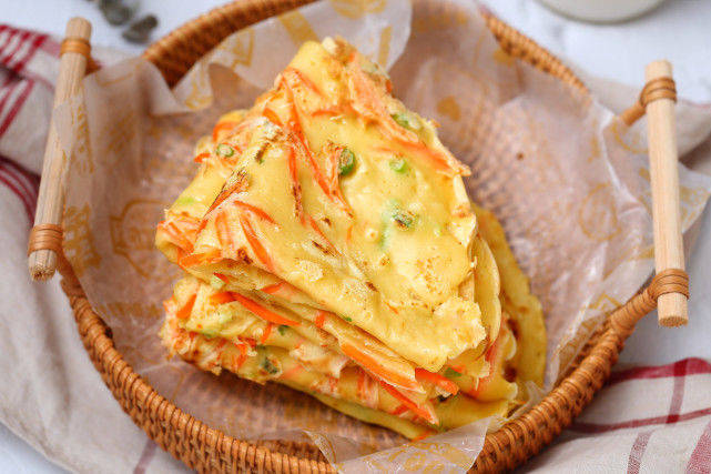 葱花|不揉面不发酵，十分钟搞定早餐饼，香气扑鼻柔软无比，孩子爱吃！