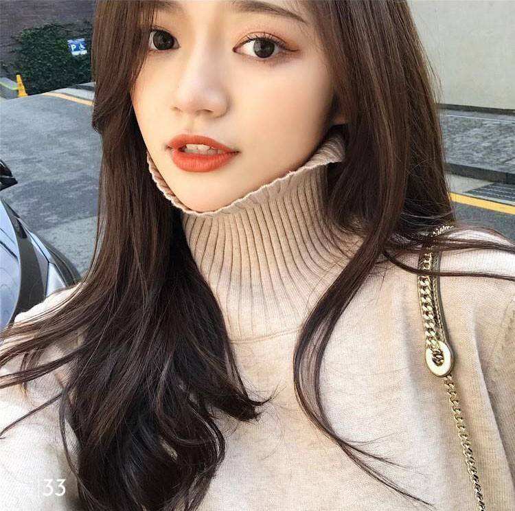 经典 如画中人般唯美,冬季针织连衣裙,有着优雅温柔的风情