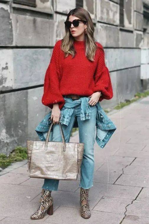 灯芯绒 别再穿高跟鞋了，奶奶裤+短靴才是今年秋冬最流行！