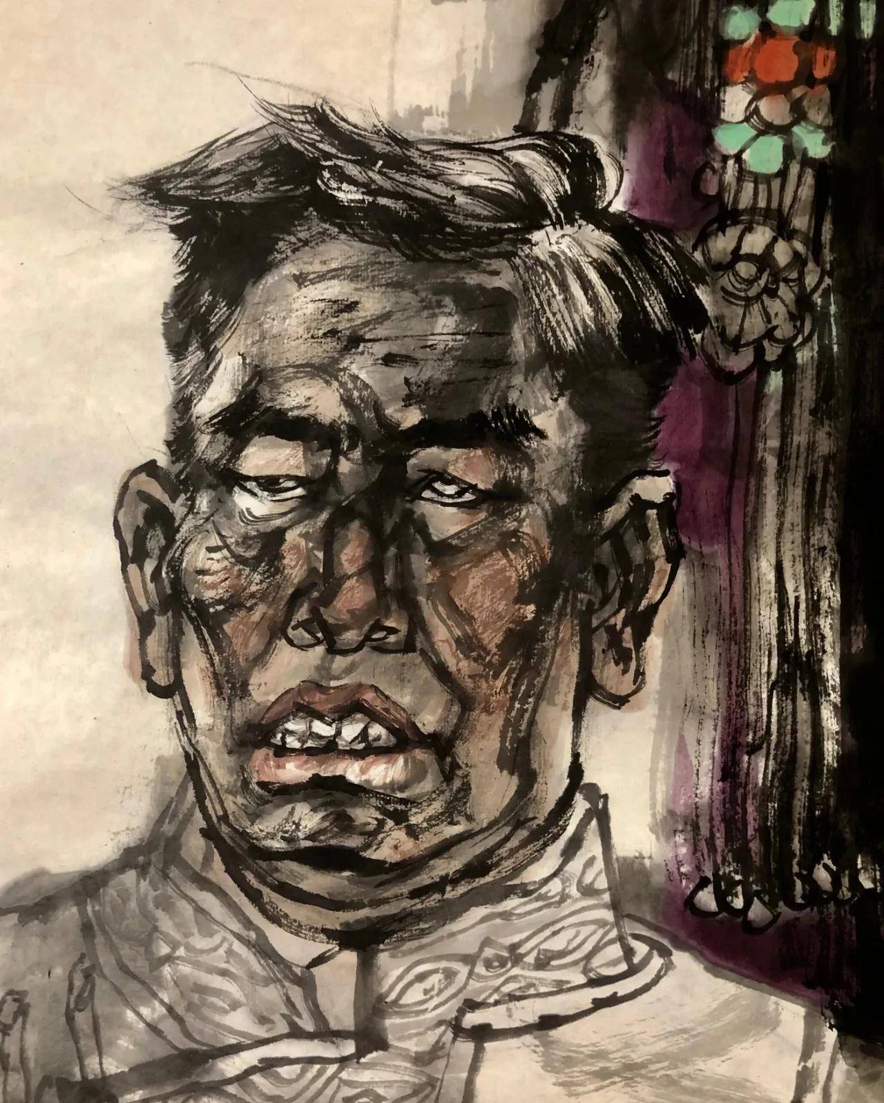 中国画邹立颖人物作品赏析