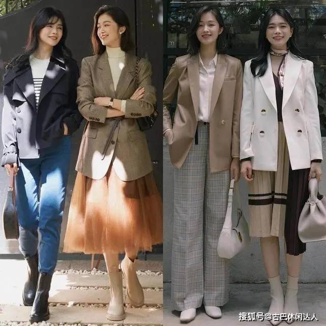 颜色降温后不要乱打扮，试试这些保暖洋气又显气质的淡雅穿搭，高级又实用