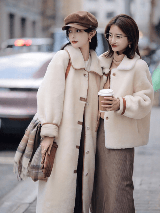 姐妹 冬天了怎么穿？建议和姐妹安排上“闺蜜装”，出街回头率百分百！