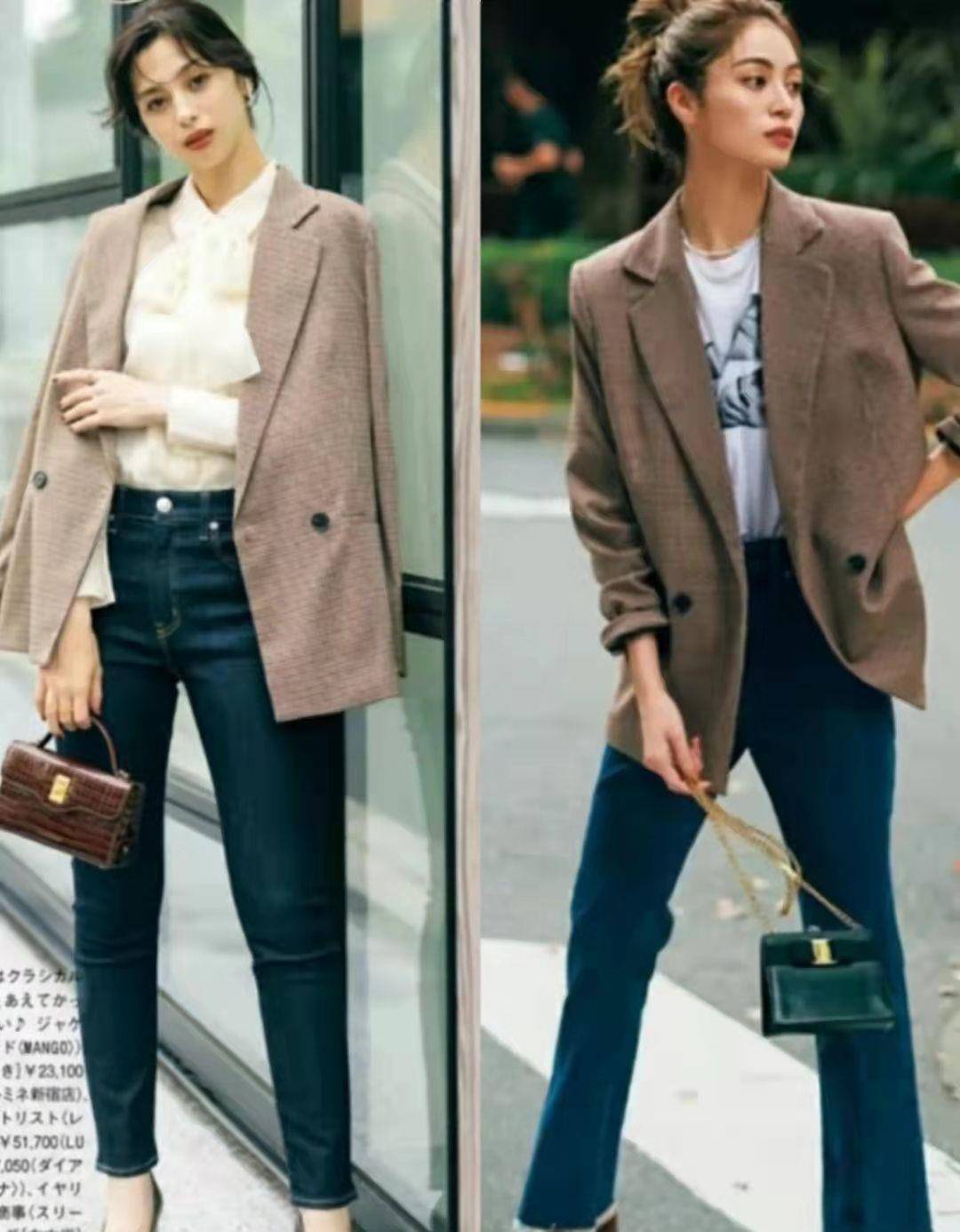 美得 秋季“西服”怎么搭时髦？这4种思路可通勤可优雅，美得落落大方