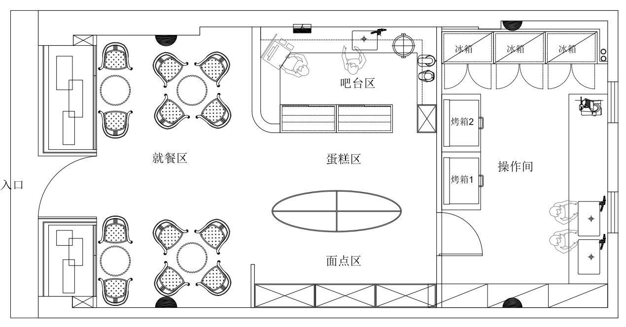 蛋糕店营业执照平面图图片