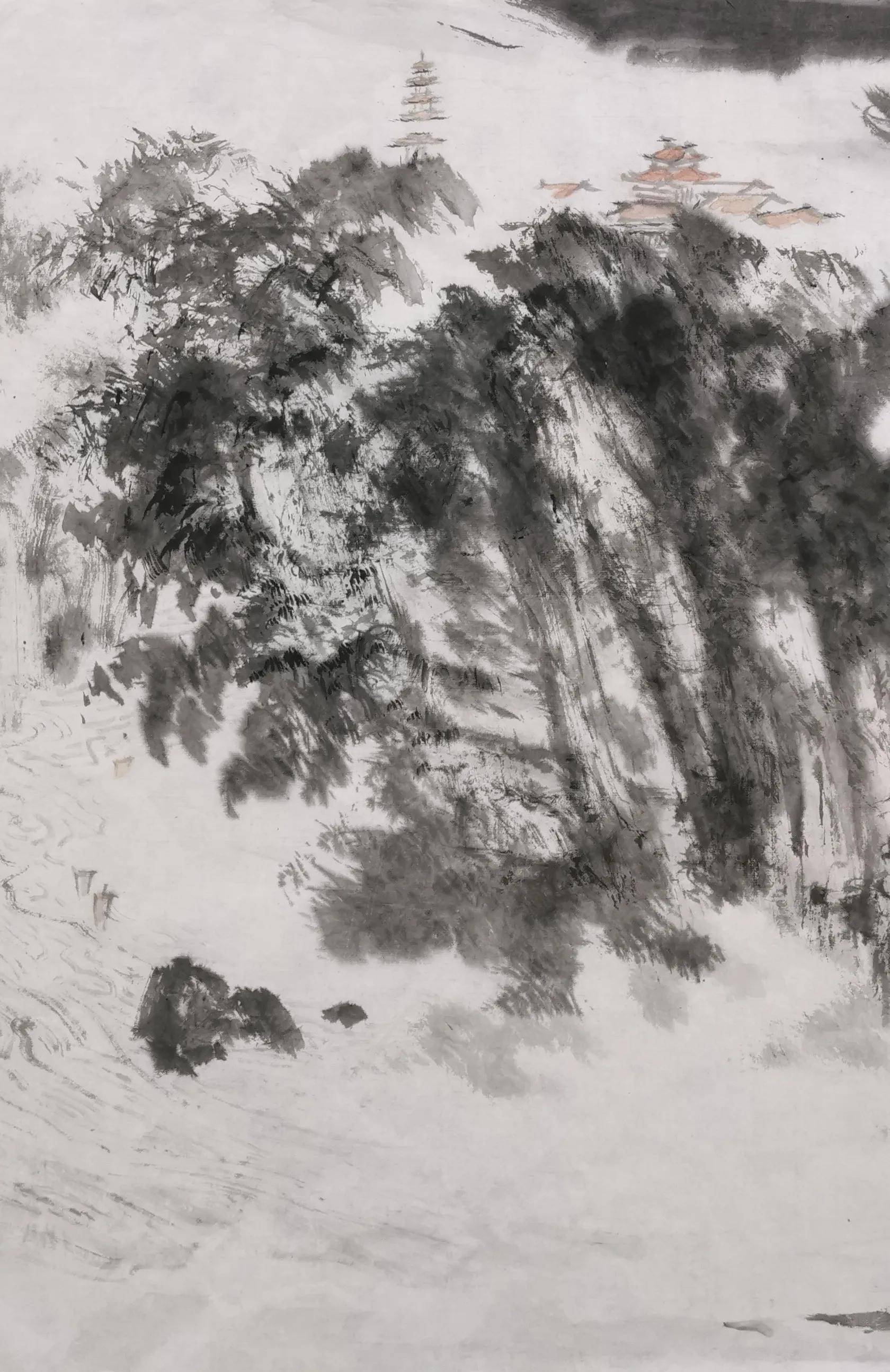 艺术家作品连载丨一幅画丨傅吉鸿丨山水画作品欣赏之七