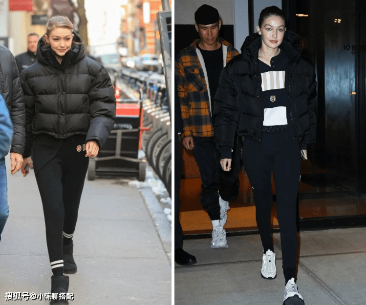 显得 羽绒服这样穿遮肉显腿长！衣品好的女人必知3个搭配技巧