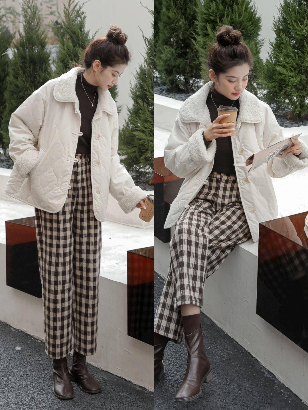 羊羔 普通女生冬天怎么穿才洋气?看看这些穿搭造型,日常实用又显气质