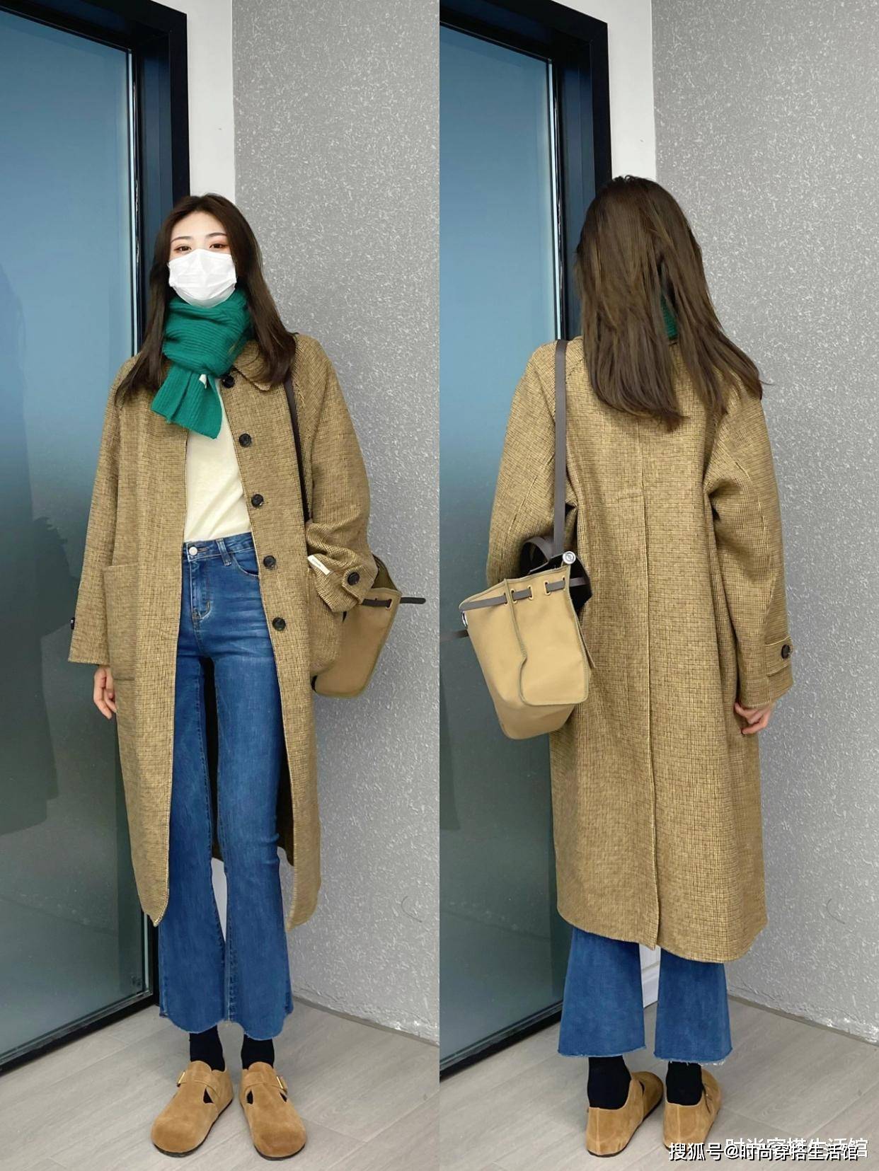 身材 穿大衣不一定要配打底裤，这几种穿法时髦减龄，遇见更美的自己