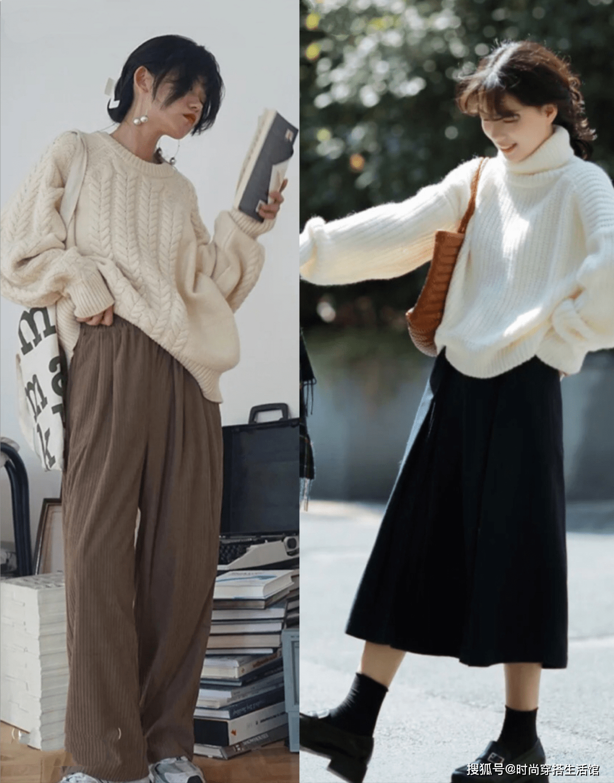 设计 天冷了毛衣怎么穿才好看？这3个技巧和2种搭配，时尚还保暖