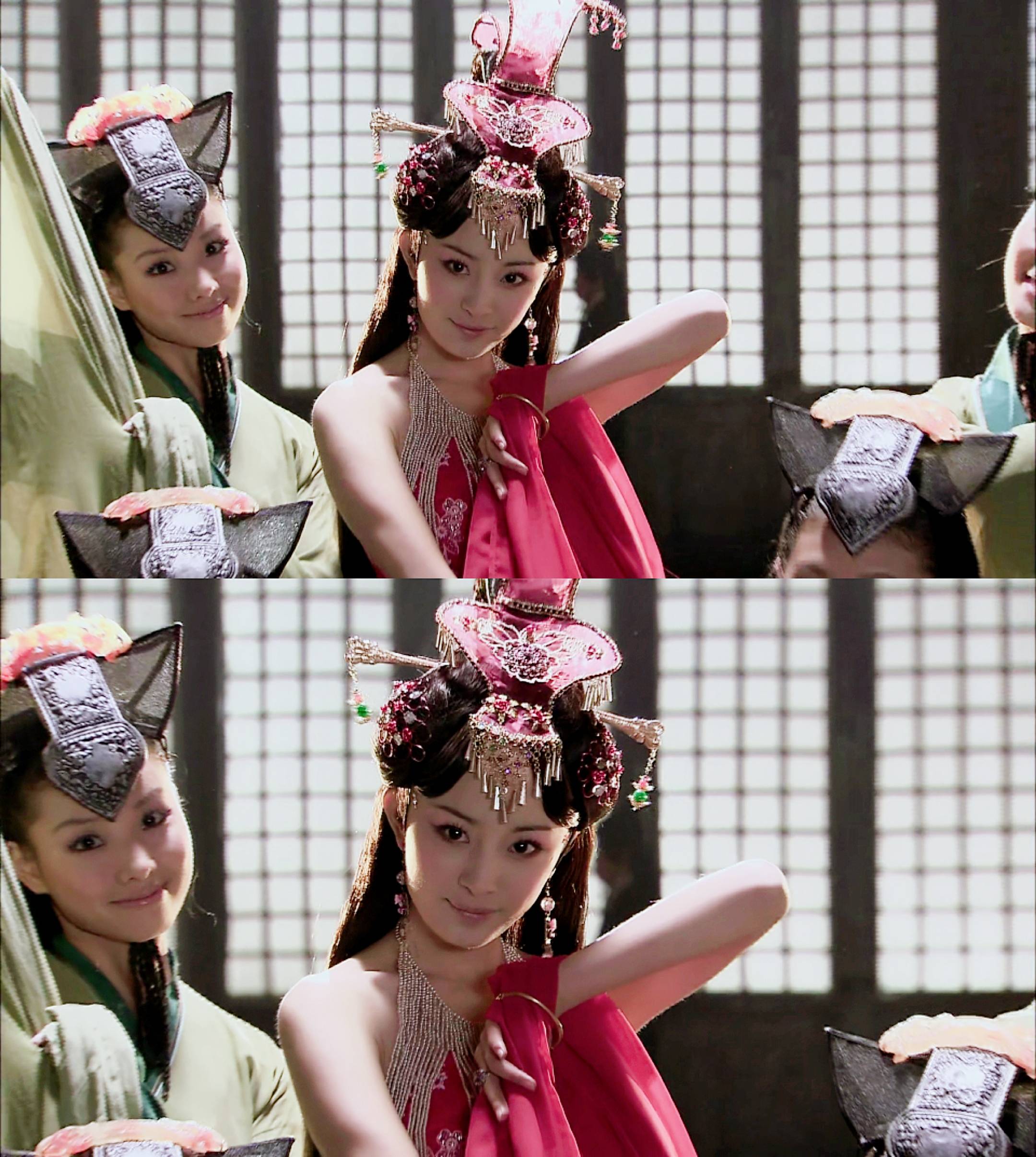 彭小苒 当女星戴上眉心坠额饰：杨幂甜美、唐嫣仙气、彭小苒异域少女