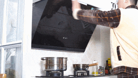 云米wing A1智能烟灶套装测评：彩图触联，老人轻松上手！