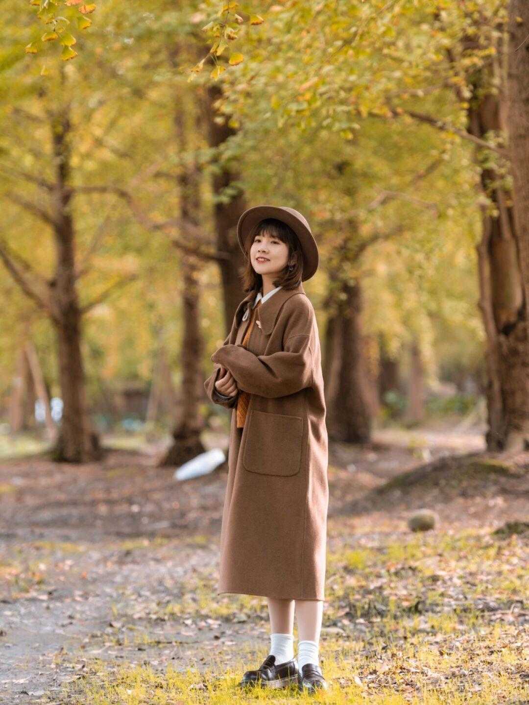 模板 这个寒冬，胖女孩的穿搭教科书模板，简约又简单，保暖有气质