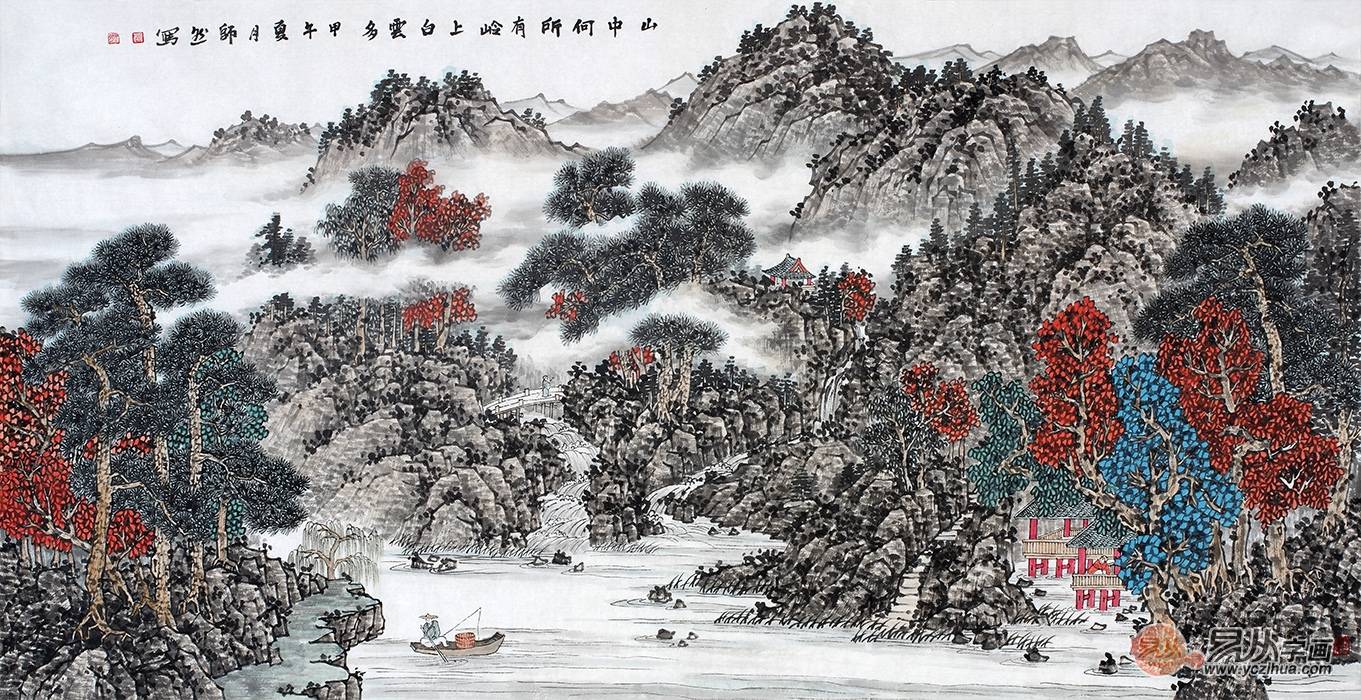 也就是说当代书画作品的升值空间大,但风险也最大.