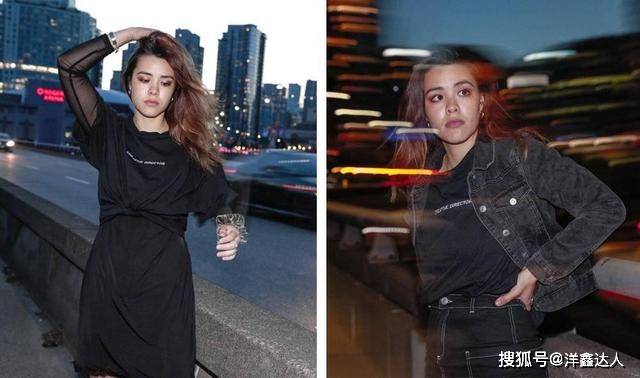 教科书 钟丽缇大女儿体型丰满又怎样？选对衣服，照样穿成微胖女孩教科书