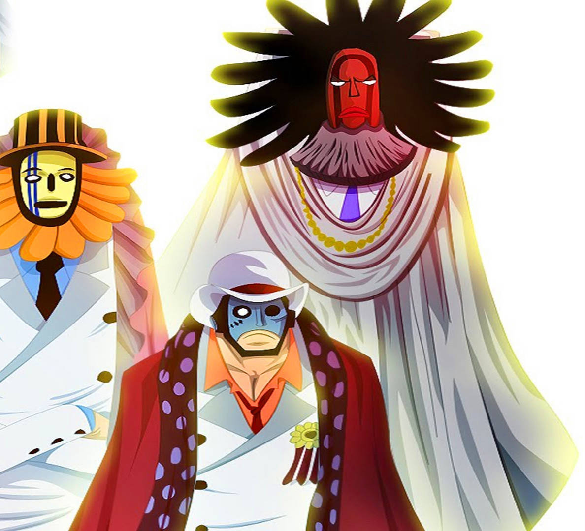 原创海贼王1032话cp0实力揭晓只有普通超新星路奇有三灾级