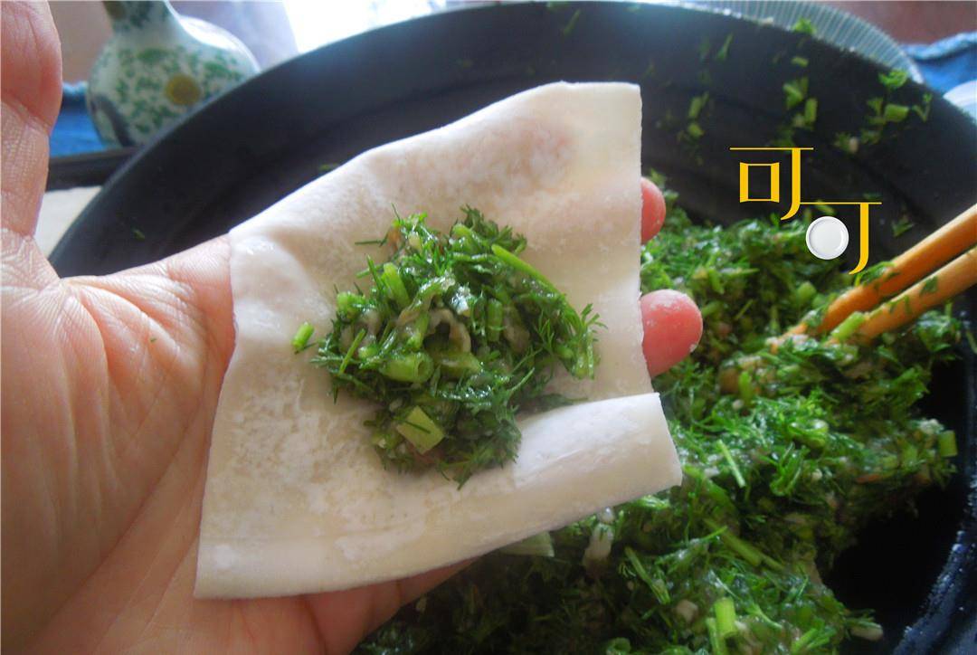 面包|茴香不只能做饺子，做馄饨也很好吃，当早餐清香好吃不油腻