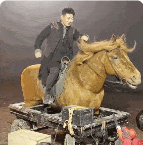 什么|马戴美瞳画眼线？太子妃升职记的马后期合成，骑马戏都是这么拍？！