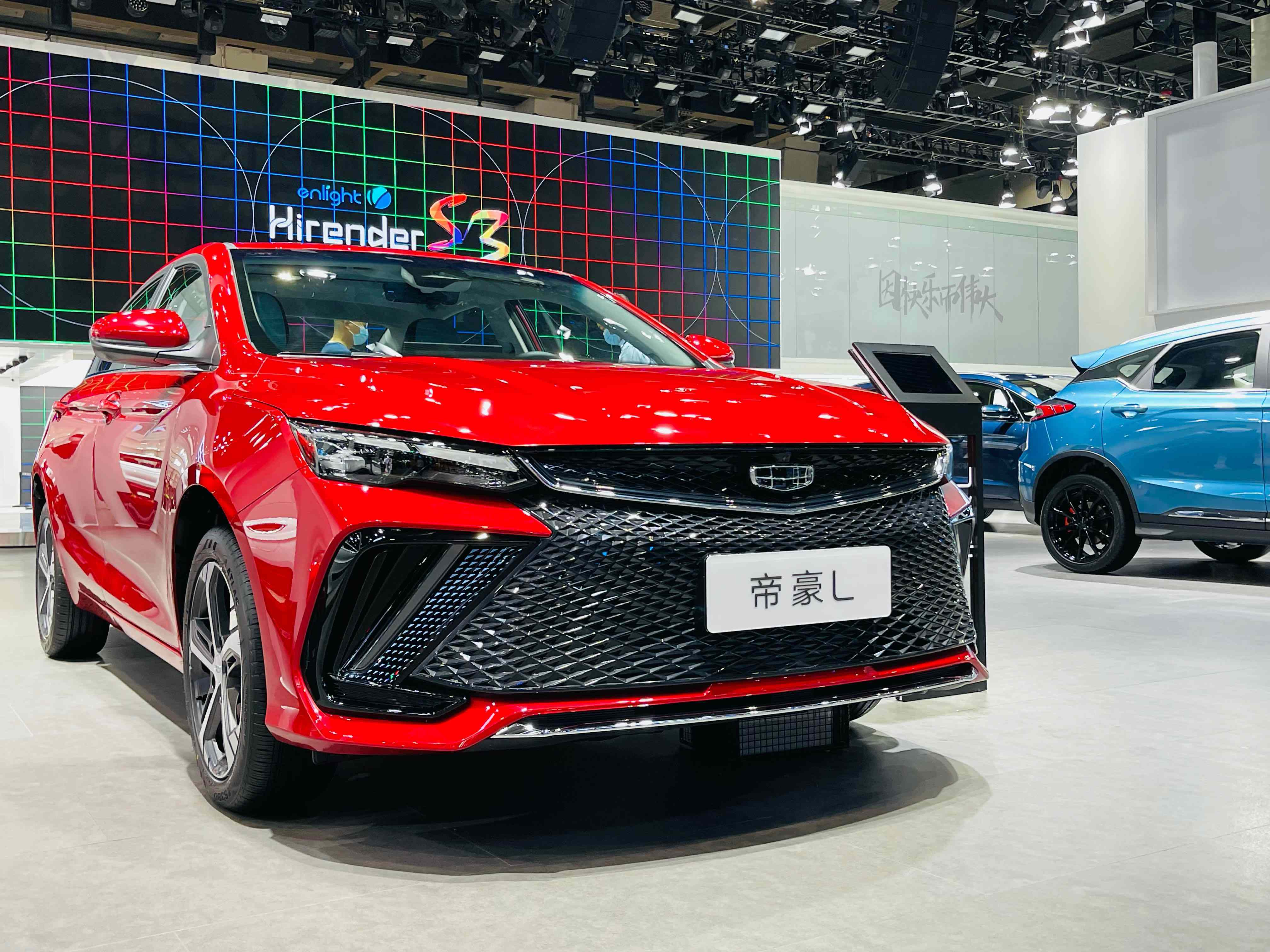 只为高配而生吉利帝豪l亮相广州车展