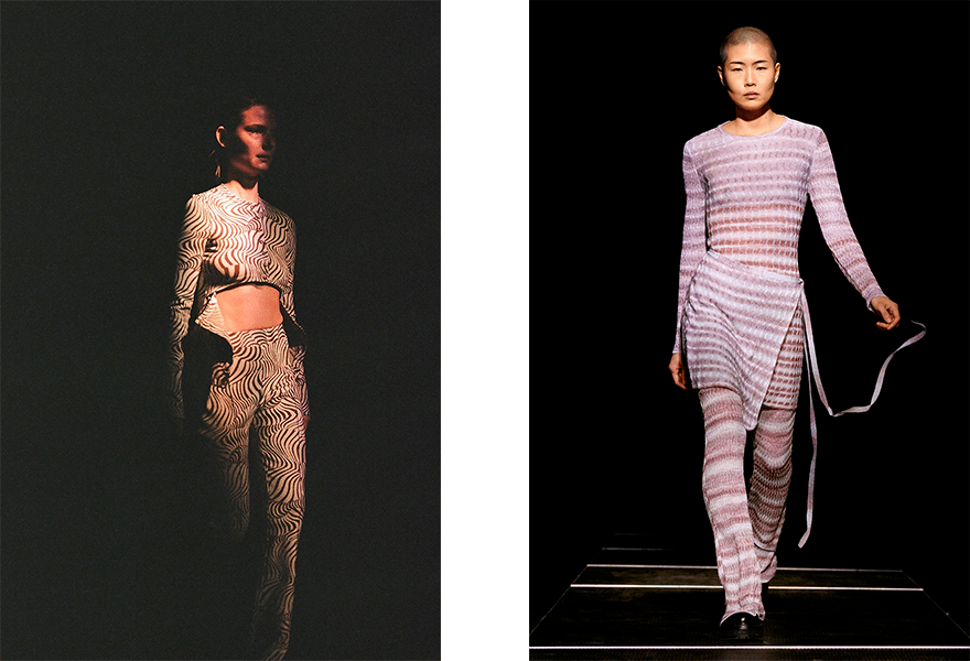 增加了 Eckhaus Latta 2021秋冬,有解构元素加入的时尚,舒适与乐观