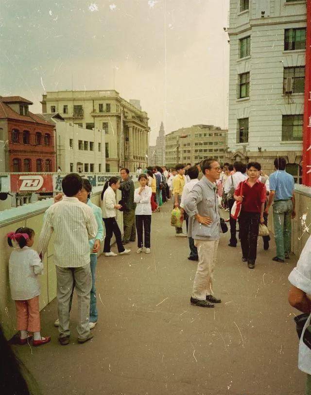 1990年亚运会期间的上海街拍