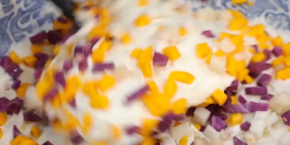 做法|早餐试试这样做,不用揉不用擀,筷子搅一搅,出锅香甜松软,真香