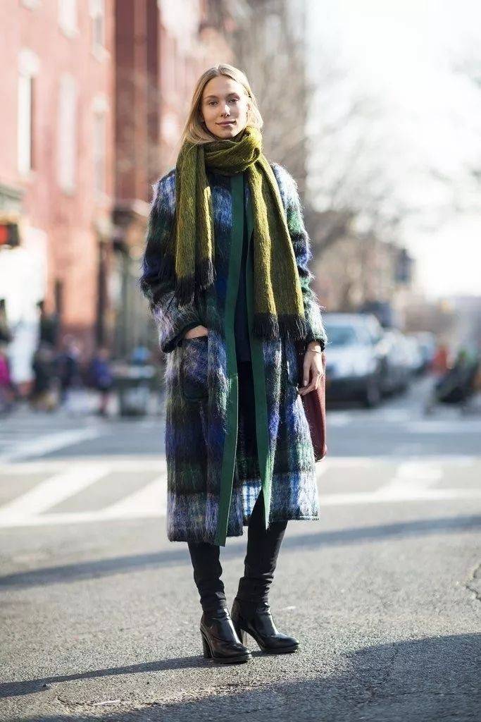 视觉 大衣+围巾，才是40+熟龄女性的冬季必备，精致飒美，气场超强