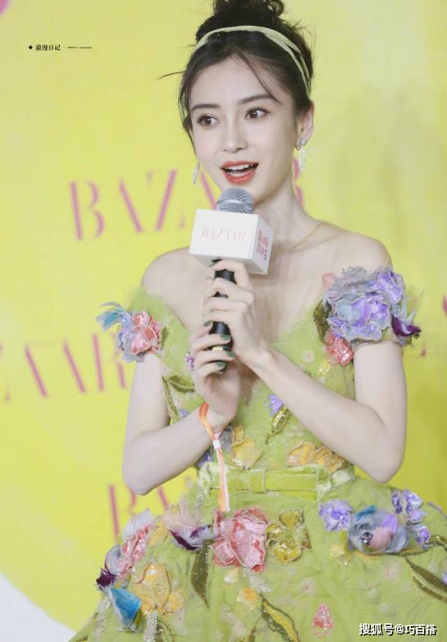 花朵 杨颖最近越来越会穿了，红毯美艳动人，私服低调温柔，真的好美