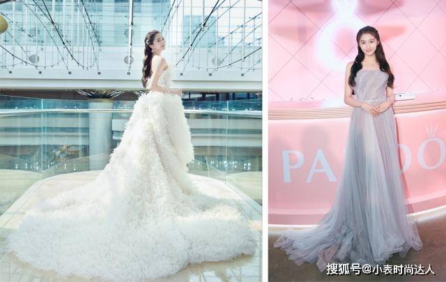 廓形 22岁关晓彤粉色罩衫配短裤，扎两条麻花辫元气满满，少女感很真实