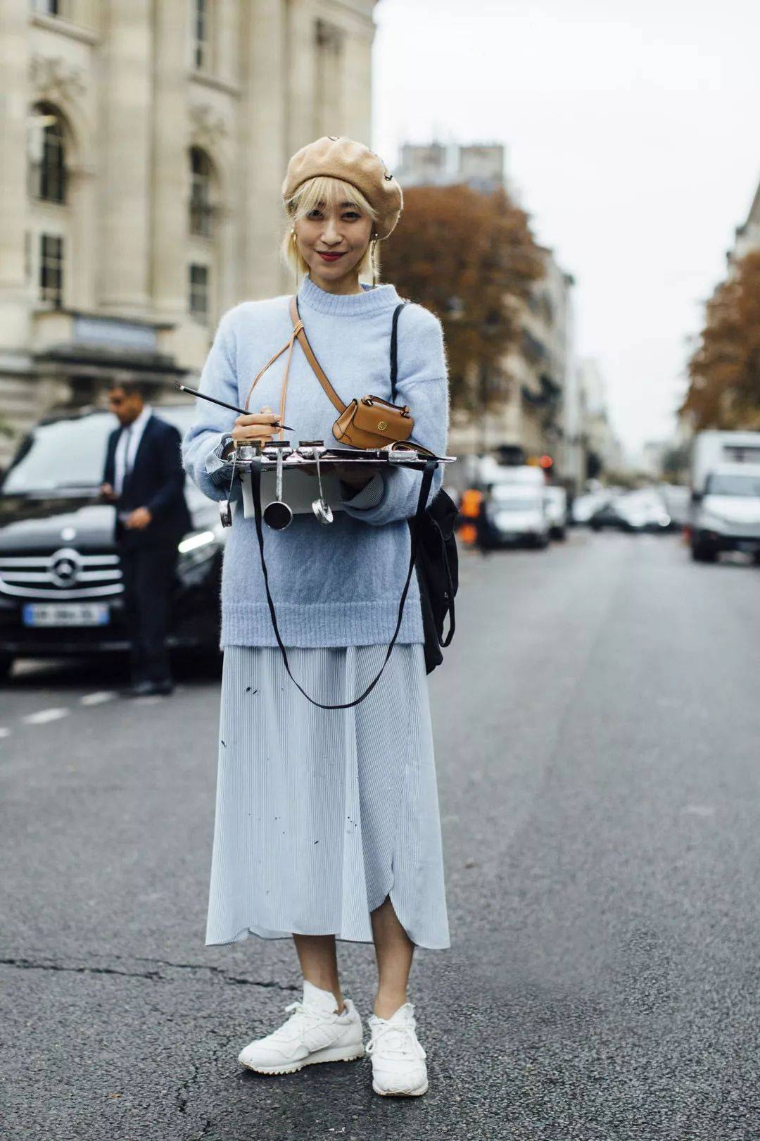 毛衣 放弃"毛衣+小脚裤"的俗气穿法吧!试试这些温柔气质的毛衣穿搭