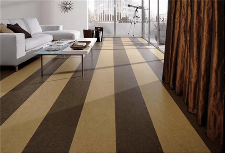 现在流行的亚麻地板你装了吗?比普通地板强太多了!