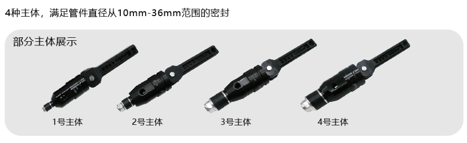 气密测试快速接头格雷希尔快速连接器 低压内胀式G25系夹头 封堵头