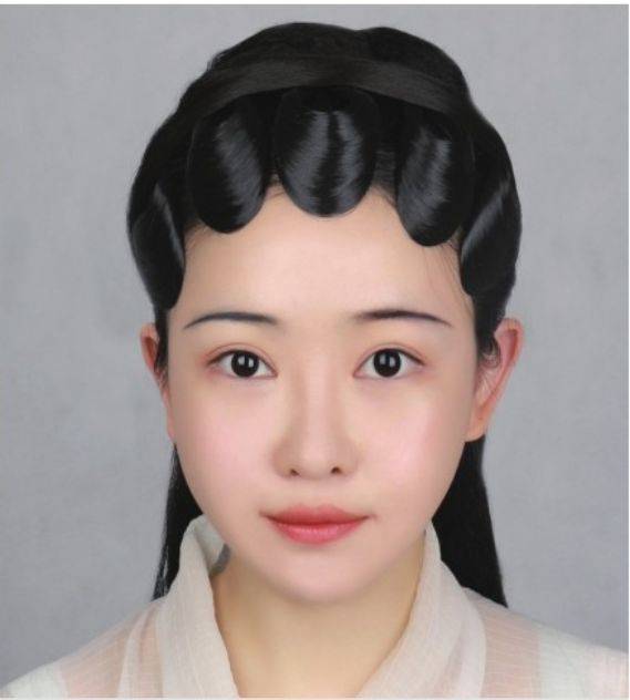 假发月样容仪俏：仿梨园戏曲造型