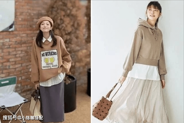 卫衣 有品位的40+女性,都在穿这“2件内搭”,微胖女性可以照着穿